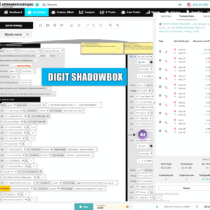 Over Under Shadowbox — Deriv DBot Strategy For Volatility 100 Over / Under